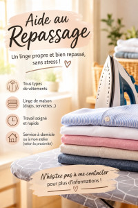 Photo de galerie - Repassage 