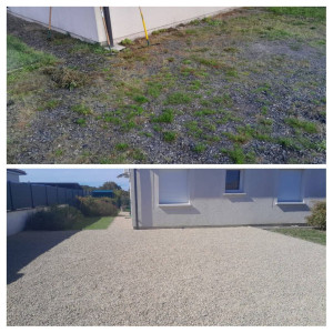 Photo de galerie - Création d'un parking 
