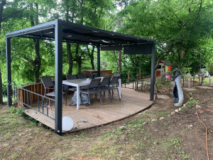 Photo de galerie - Création espace détente extérieur 