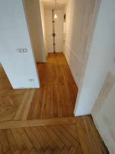 Photo de galerie - Pose de parquet - Revêtement de sol