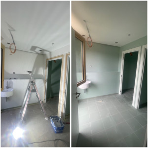 Photo de galerie - Mise un peinture de cette pièce d’eau dans un bâtiment neuf ?‍?