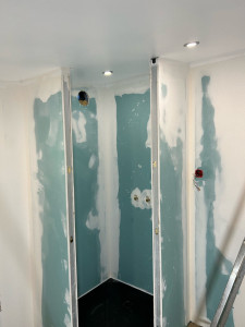 Photo de galerie - Placo, salle de bain