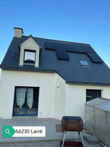 Photo de galerie - Pose de panneaux photovoltaïques 