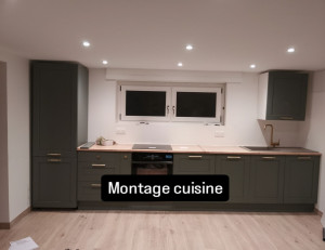 Photo de galerie - Montage cuisine