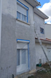 Photo de galerie - Peinture intérieure et extérieure de qualité. Préparation des surfaces, rebouchage, application soignée et finitions propres. Travail sérieux et respect des dé