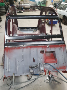 Photo de galerie - Restauration 2cv