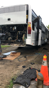 Photo de galerie - Entretien complet sur bus 