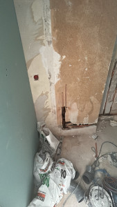 Photo de galerie - Installation sanitaire, alimentation d'eau de lavabo en cuivre encastré