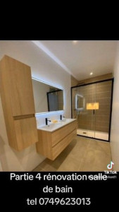 Photo de galerie - Rénovation salle de bain 