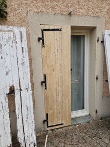 Photo de galerie - Refabrication de volet 