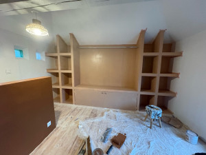 Photo de galerie - Création dressing en BA 13