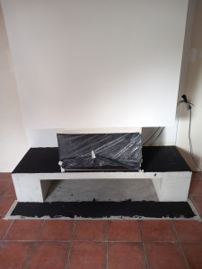 Photo de galerie - Hote pour cheminée déco 