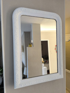 Photo de galerie - Contour miroir en peinture deux couches finition