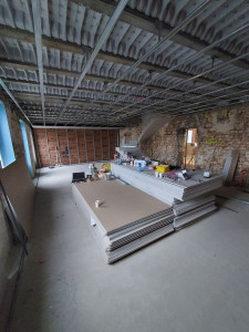 Photo de galerie - Plâtrerie - Murs - Plafonds