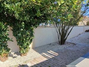 Photo de galerie - Application d'un enduit ton pierre