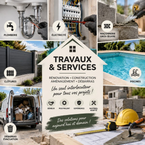 Photo de galerie - Flyer travaux 
