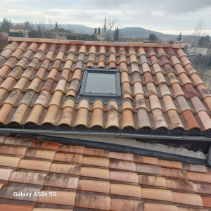Photo de galerie - Pose de velux 