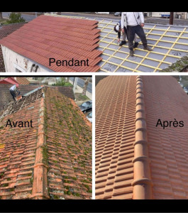 Photo de galerie - Changement de toiture 