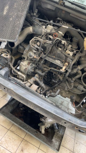 Photo de galerie - Remplacement bloc EGR + bloc filtre à huile 