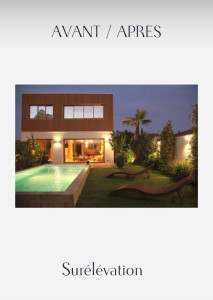 Photo de galerie - Réalisation d’une surélévation et de l’aménagement intérieur et extérieur 