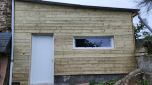 Photo de galerie - Pose bardages 