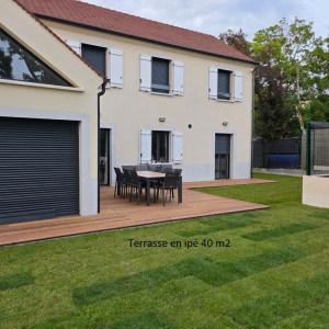 Photo de galerie - Terrasse ipé 40 m2