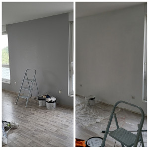 Photo de galerie - Passage de gris à blanc 
