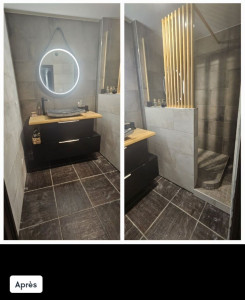 Photo de galerie - Rénovation salle de bain 
