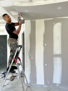 Photo de galerie - Plâtrerie - Murs - Plafonds