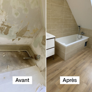 Photo de galerie - Rénovation Salle de bain