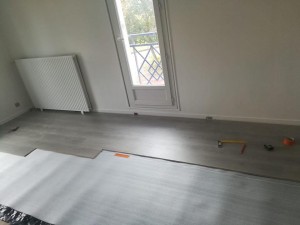 Photo de galerie - Pose de parquet - Revêtement de sol