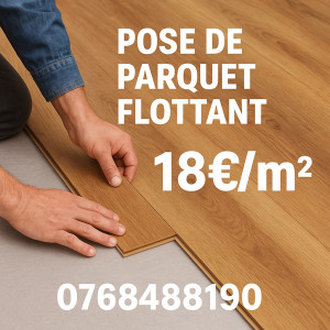 Photo de galerie - Pose de parquet - Revêtement de sol