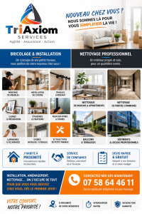 Photo de galerie - Travaux de bricolage et de nettoyage.