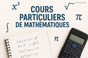 Photo de galerie - - Aide aux devoirs et à la préparation des examens en mathématiques.
- Explications claires et accompagnement personnalisé.