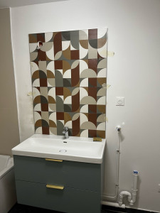 Photo de galerie - Carrelage murale