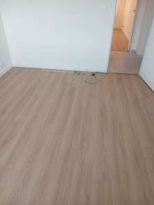 Photo de galerie - Pose de parquet - dalle pvc