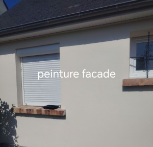 Photo de galerie - Ravalement après rebouchage fissure 