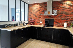 Photo de galerie - Cuisine style industriel 