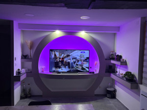 Photo de galerie - Réalisation meuble télé 