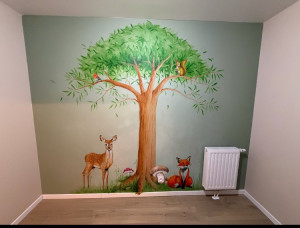 Photo de galerie - Peinture décorative 