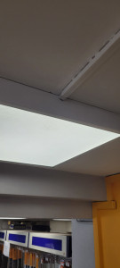 Photo de galerie - Remplacement d'éclairage ( dalles LED ) 