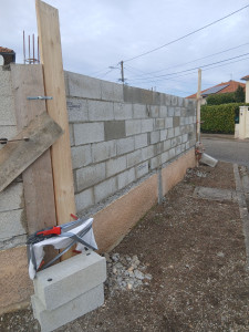 Photo de galerie - Travaux de maçonnerie 