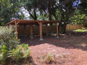 Photo de galerie - Réalisation d’un carport