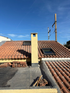 Photo de galerie - Pose de velux 78x98