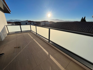 Photo de galerie - Garde corps vitrée 