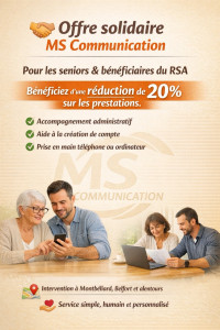 Photo de galerie - Tarif solidaire 