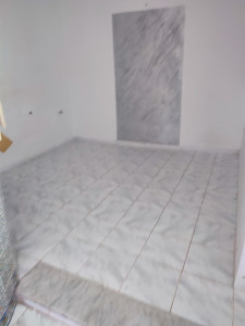 Photo de galerie - Pose carrelage.