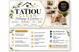 Photo de galerie - TatiouClean – Ménage & nettoyage pour particuliers, professionnels, gîtes et Airbnb. Devis gratuit