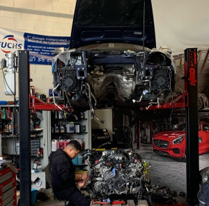 Photo de galerie - -Depose moteur