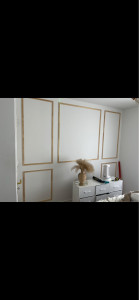 Photo de galerie - Pose de moulures 
